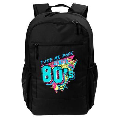 Take Me Back To The 80s Vintage Birthday Retro 80s Party Lover Backpack