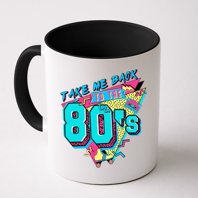 Take Me Back To The 80s Vintage Birthday Retro 80s Party Lover Mug