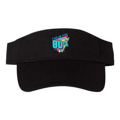 Take Me Back To The 80s Vintage Birthday Retro 80s Party Lover Visor