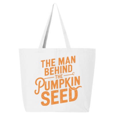 The Man Behind The Pumpkin Seed Halloween Pregnancy 25L Jumbo Tote