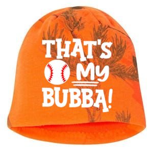 That's My Bubba Funny Baseball Best Bubba Ever Kati - Camo Knit Beanie