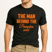 The Man Behind The Pumpkin Seed Halloween Pregnant Cooling Performance Crew T-Shirt
