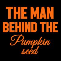 The Man Behind The Pumpkin Seed Halloween Pregnant 16 in Basic Backpack