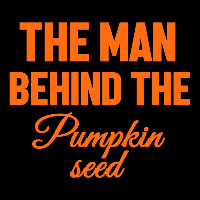 The Man Behind The Pumpkin Seed Halloween Pregnant 16 in Basic Backpack