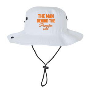 The Man Behind The Pumpkin Seed Halloween Pregnant Legacy Cool Fit Booney Bucket Hat