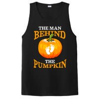 The Man Behind The Pumpkin Dad Soon Halloween Pregnancy PosiCharge Competitor Tank