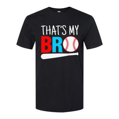 That´s My Bro Baseball Softstyle® CVC T-Shirt