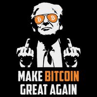 Trump Make Bitcoin Great Again Funny Maga Pro Trump Impact Tech Backpack
