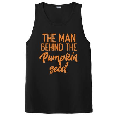 The Man Behind The Pumpkin Seed Halloween Pregnancy PosiCharge Competitor Tank