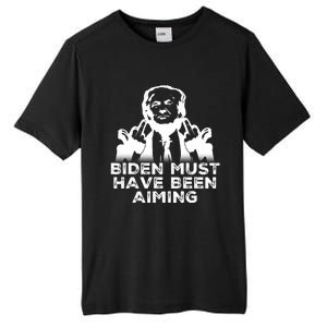 Trump Meme Butler Pennsylvania Trump Rally Today Trump 2024 Tall Fusion ChromaSoft Performance T-Shirt