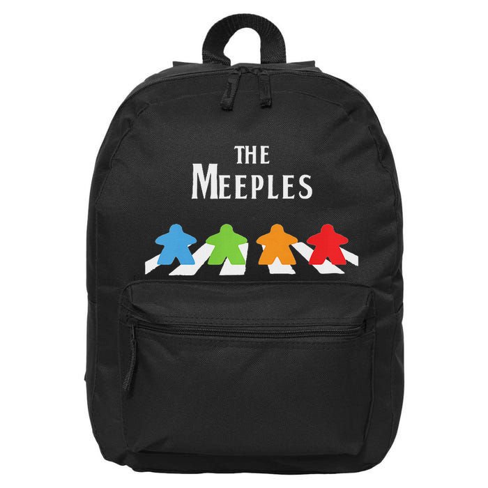 The Meeples Board Game Addict 16 in Basic Backpack