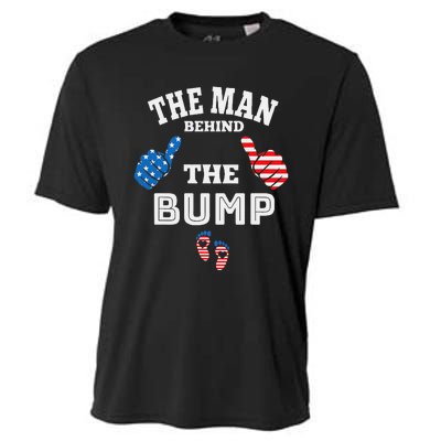 The Man Behind The Baby Bump Cooling Performance Crew T-Shirt