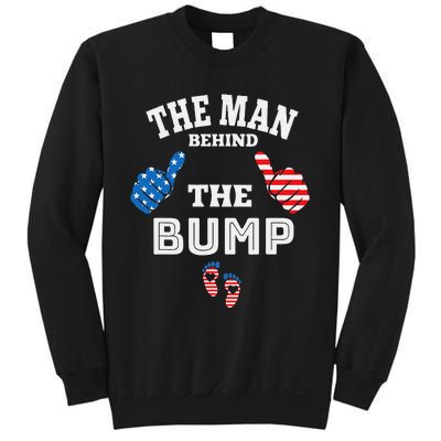 The Man Behind The Baby Bump Sweatshirt