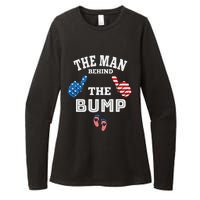 The Man Behind The Baby Bump Womens CVC Long Sleeve Shirt