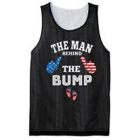 The Man Behind The Baby Bump Mesh Reversible Basketball Jersey Tank