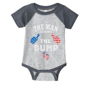 The Man Behind The Baby Bump Infant Baby Jersey Bodysuit