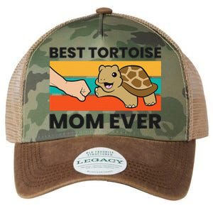 Tortoise Mama Best Tortoise Mom Ever Legacy Tie Dye Trucker Hat