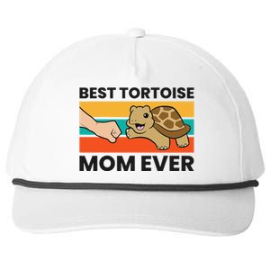 Tortoise Mama Best Tortoise Mom Ever Snapback Five-Panel Rope Hat