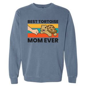 Tortoise Mama Best Tortoise Mom Ever Garment-Dyed Sweatshirt