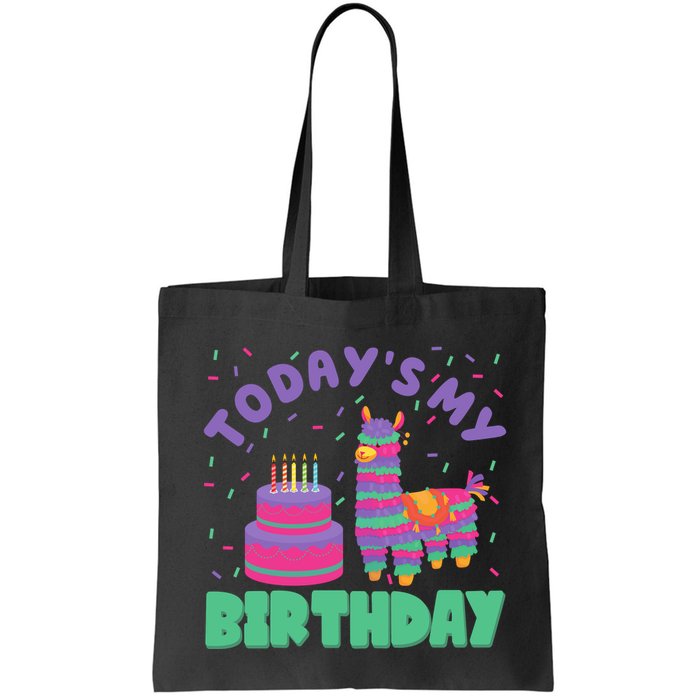 Todays My Birthday Llama Party Bag