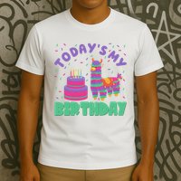Todays My Birthday Llama Party T-Shirt