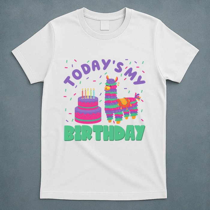 Todays My Birthday Llama Party T-Shirt