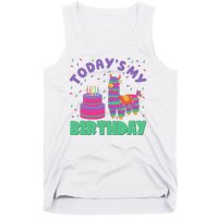 Todays My Birthday Llama Party Tank Top