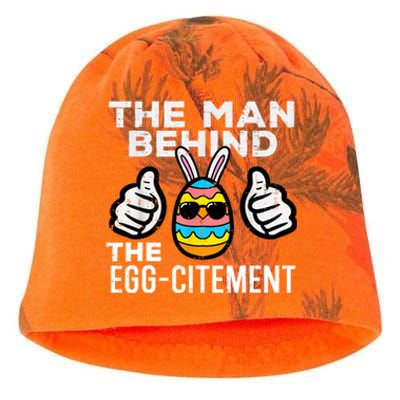 The Man Behind The Egg Citement Easter Day Kati - Camo Knit Beanie