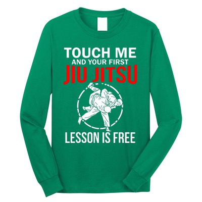 Touch Me Brazilian Jiu Jitsu Long Sleeve Shirt