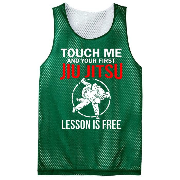 Touch Me Brazilian Jiu Jitsu Mesh Reversible Basketball Jersey Tank