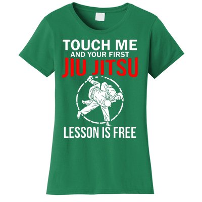 Touch Me Brazilian Jiu Jitsu Women's T-Shirt