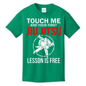 Touch Me Brazilian Jiu Jitsu Kids T-Shirt