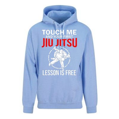 Touch Me Brazilian Jiu Jitsu Unisex Surf Hoodie