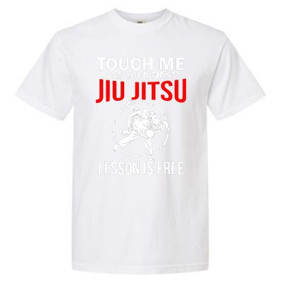 Touch Me Brazilian Jiu Jitsu Garment-Dyed Heavyweight T-Shirt