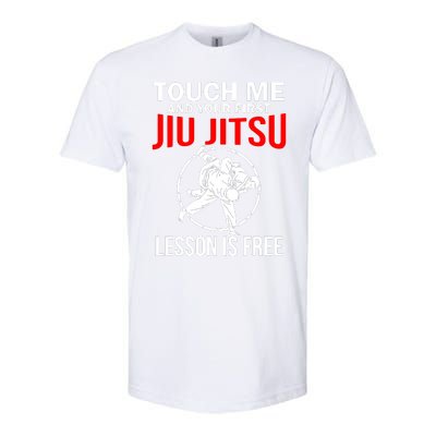 Touch Me Brazilian Jiu Jitsu Softstyle CVC T-Shirt