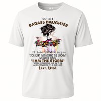 To My Badass Daughter If Fate Whispers To You You ... Dad Performance Shirt