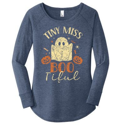 Tiny Miss Bootiful Spooky Costume Halloween Gift Women's Perfect Tri Tunic Long Sleeve Shirt