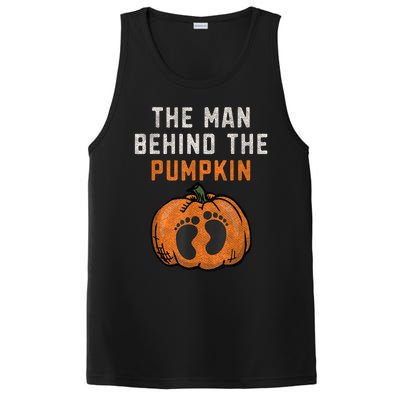 The Man Behind The Pumpkin Dad Halloween Pregnancy Reveal PosiCharge Competitor Tank