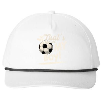 That's My Boy Soccer Family Matching Gift Snapback Five-Panel Rope Hat