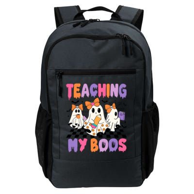 Teaching My Boos Coquette Ghost Teacher Daily Commute Backpack