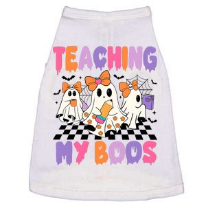 Teaching My Boos Coquette Ghost Teacher Doggie Tank