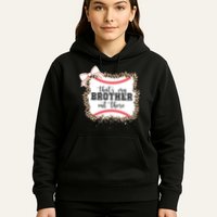 Thats My Brother Out There Cute Baseball Game Day Hoodie