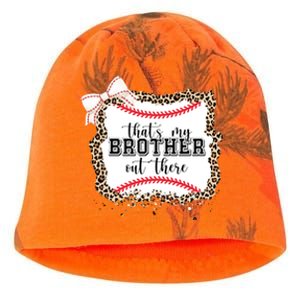 Thats My Brother Out There Cute Baseball Game Day Kati - Camo Knit Beanie