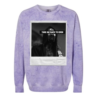 Take Me Back To Eden Colorblast Crewneck Sweatshirt