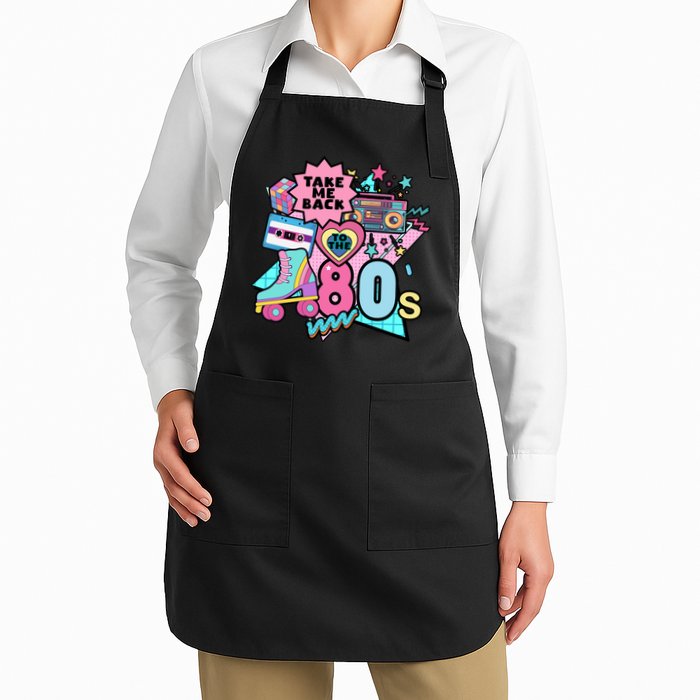 Take Me Back To The 80s Retro Apron