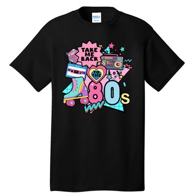 Take Me Back To The 80s Retro Tall T-Shirt