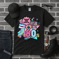 Take Me Back To The 80s Retro Tall T-Shirt