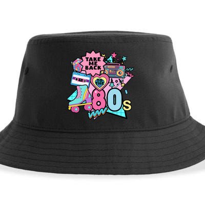 Take Me Back To The 80s Retro Sustainable Bucket Hat