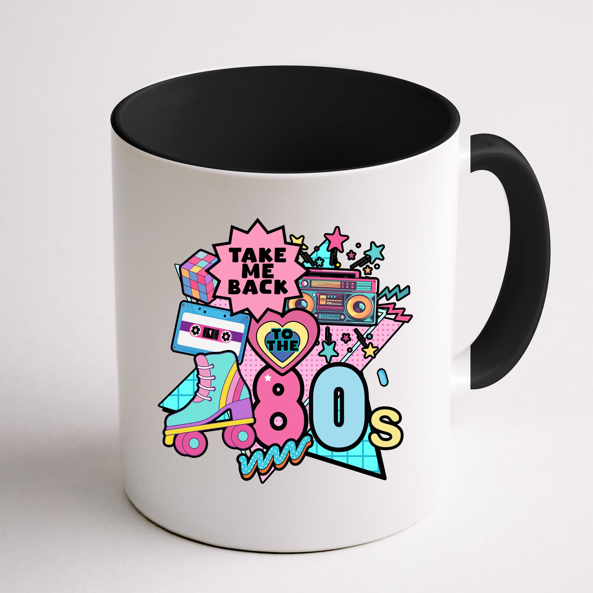 Take Me Back To The 80s Retro Mug