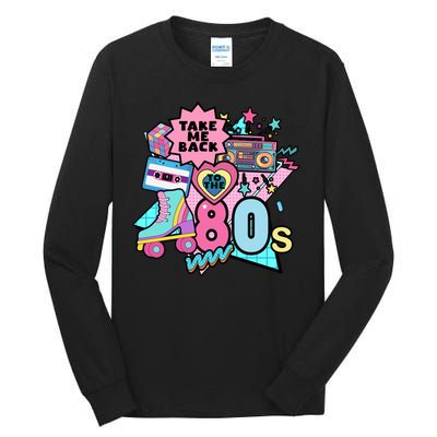 Take Me Back To The 80s Retro Tall Long Sleeve T-Shirt